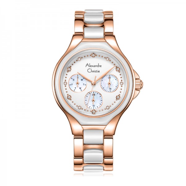 Alexandre Christie AC 2B03 Rosegold White BFBRGSL